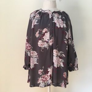 Joie Silk Floral Blouse